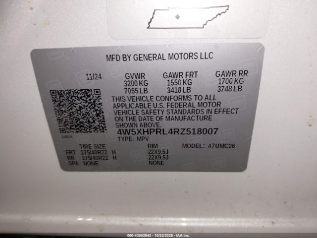 2024 ACURA ZDX 4W5XHPRL4RZ518007 Photo 8