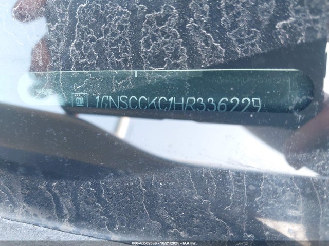 Продажа на аукционе авто 2017 Chevrolet Tahoe Premier, vin: 1GNSCCKC1HR336229, номер лота: 43502596