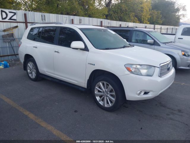 2008 TOYOTA HIGHLANDER HYBRID JTEEW44A382000990