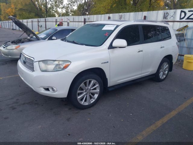 2008 TOYOTA HIGHLANDER HYBRID JTEEW44A382000990 Photo 1