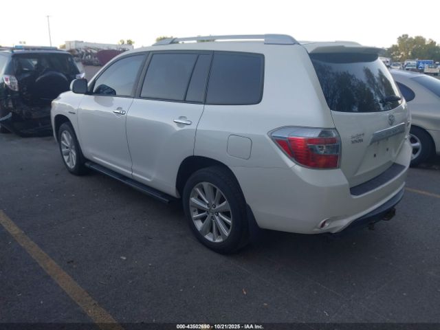 2008 TOYOTA HIGHLANDER HYBRID JTEEW44A382000990 Photo 2