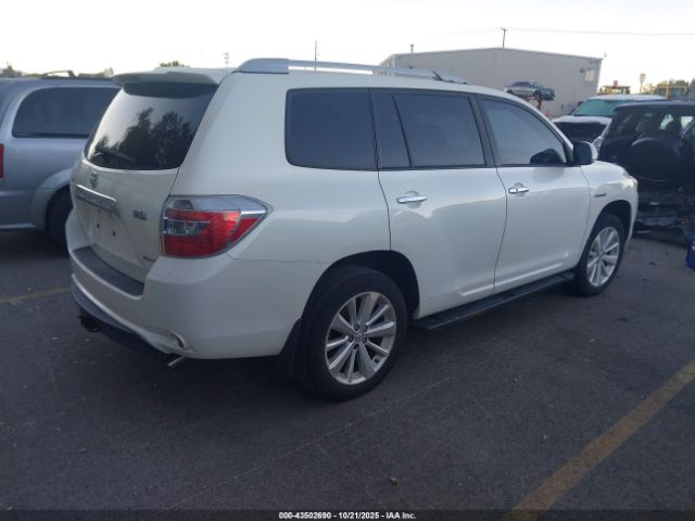 2008 TOYOTA HIGHLANDER HYBRID JTEEW44A382000990 Photo 3