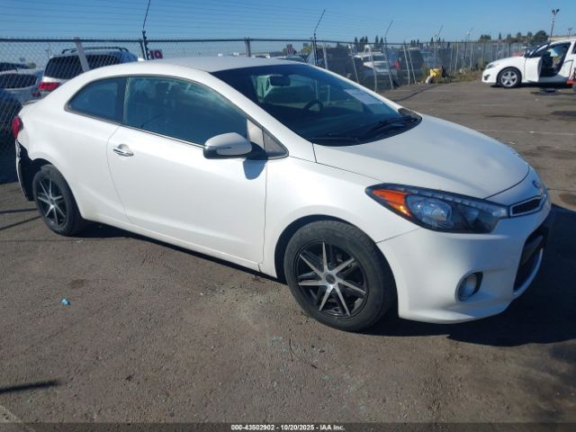 2016 KIA FORTE KOUP KNAFX6A8XG5657749