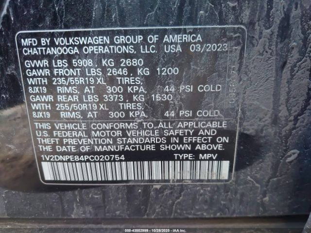 2023 VOLKSWAGEN ID.4 1V2DNPE84PC020754 Photo 8