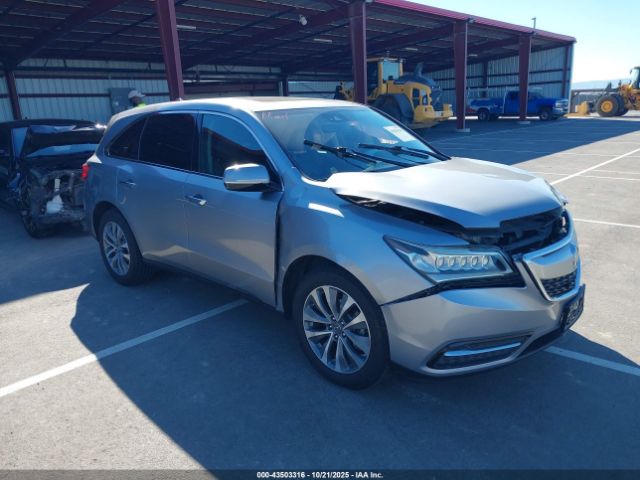 2016 ACURA MDX 5FRYD3H42GB015898
