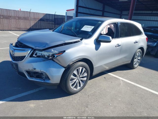2016 ACURA MDX 5FRYD3H42GB015898 Photo 1
