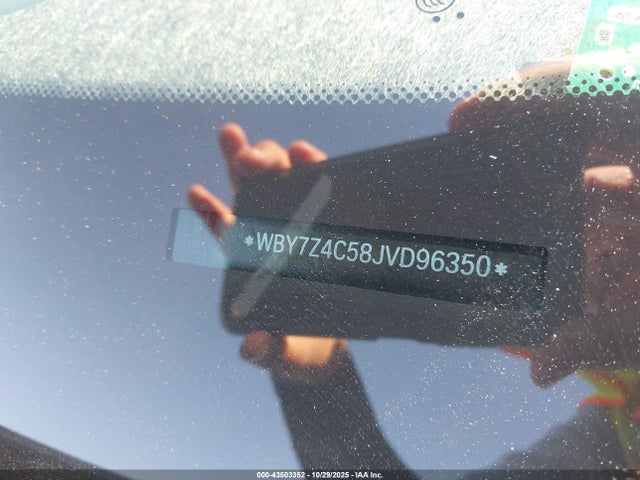 WBY7Z4C58JVD96350 BMW I3 94ah W/range Extender