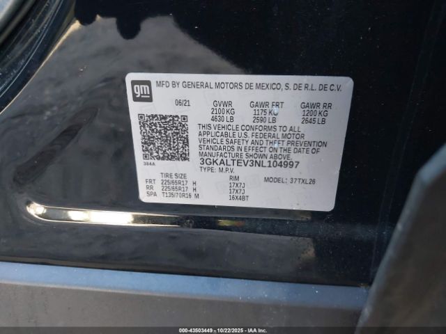 2022 GMC TERRAIN 3GKALTEV3NL104997 Photo 8