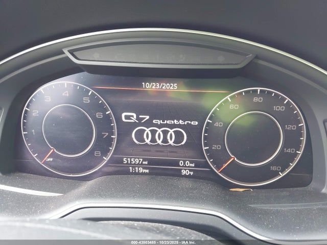 Aukcja sprzedaży 2019 Audi Q7 45 Premium/45 Se Premium, vin: WA1LHAF78KD038551, numer aukcji: 43503485