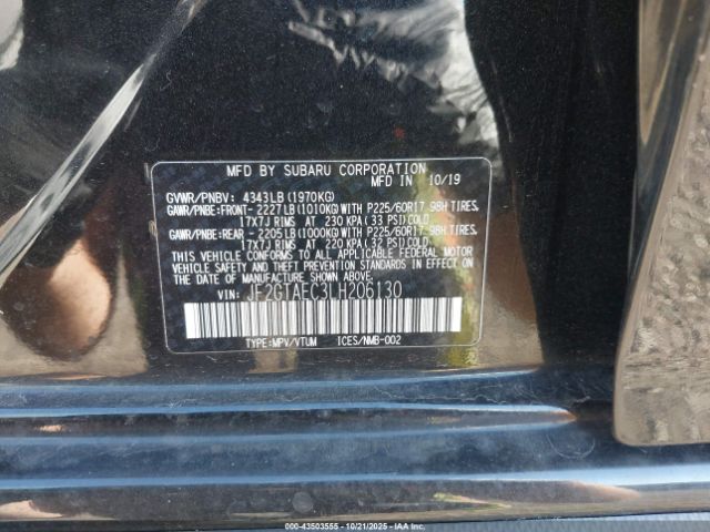 2020 SUBARU CROSSTREK JF2GTAEC3LH206130 Photo 8