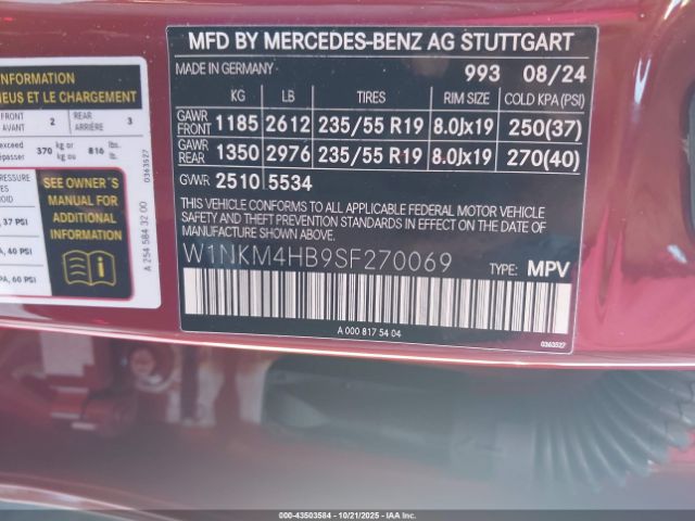 2025 MERCEDES-BENZ GLC 300 W1NKM4HB9SF270069 Photo 8