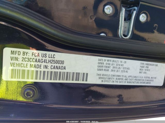 2020 CHRYSLER 300 2C3CCAAG4LH250030 Photo 8