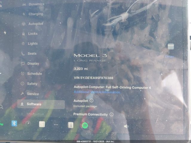 2025 TESLA MODEL 3 5YJ3E1EA9SF970388 Photo 6