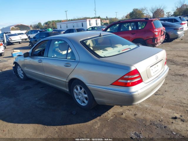 2000 MERCEDES-BENZ S 430 WDBNG70J1YA039137 Photo 2