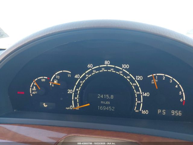 2000 MERCEDES-BENZ S 430 WDBNG70J1YA039137 Photo 6