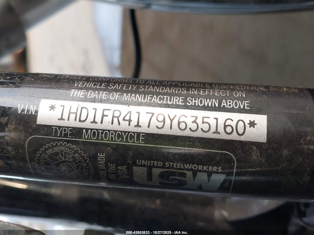 2009 HARLEY-DAVIDSON FLHRC 1HD1FR4179Y635160 Photo 9