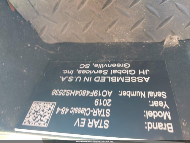 Продаж на аукціоні авто 2019 Star Trailers Other, vin: A019F4804HS2538, номер лоту: 43504045