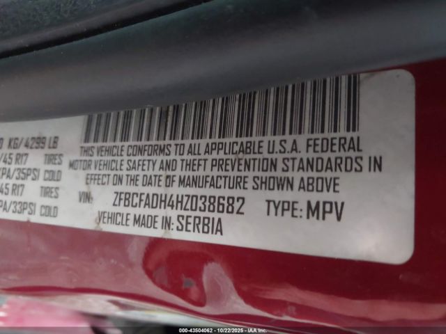 2017 FIAT 500L ZFBCFADH4HZ038682 Photo 8