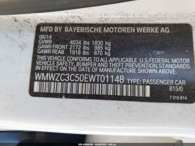 2014 MINI COUNTRYMAN WMWZC3C50EWT01148 Photo 8