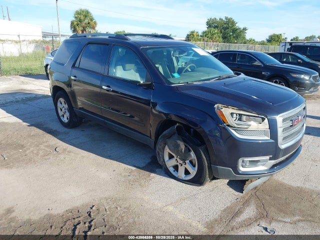 43504209 :رقم المزاد ، 1GKKRNED8GJ139051 vin ، 2016 Gmc Acadia Sle-1 مزاد بيع
