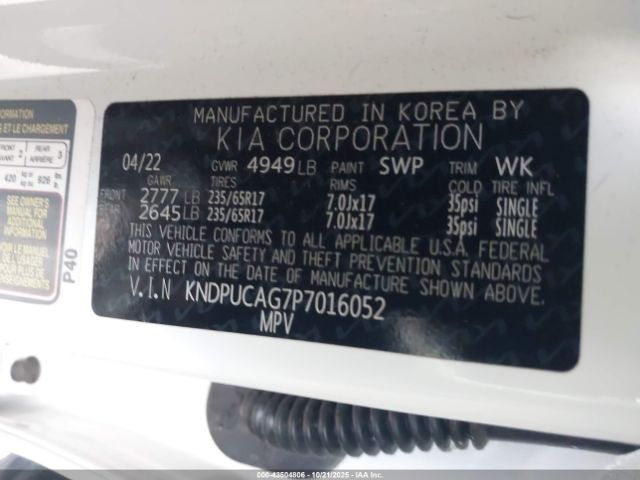 2023 KIA SPORTAGE HYBRID KNDPUCAG7P7016052 Photo 8