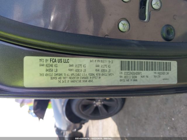 2016 DODGE CHALLENGER 2C3CDZAG2GH326071 Photo 8