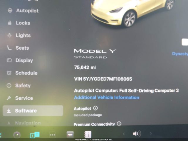 2021 TESLA MODEL Y 5YJYGDED7MF106065 Photo 6