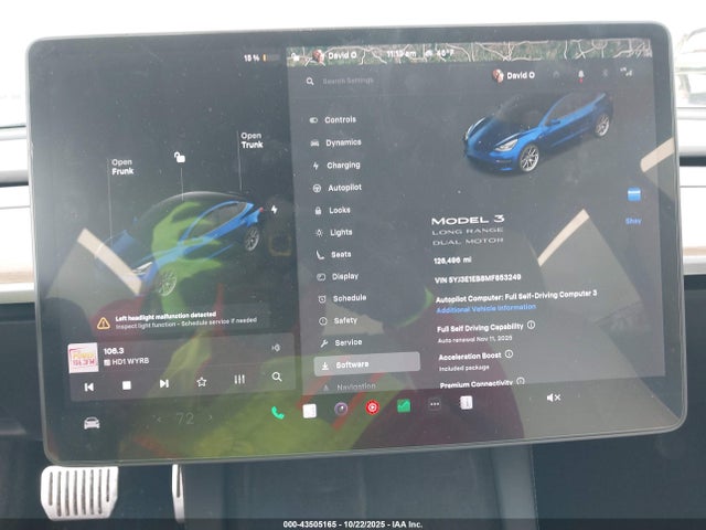 2021 TESLA MODEL 3 5YJ3E1EB8MF853249 Photo 6