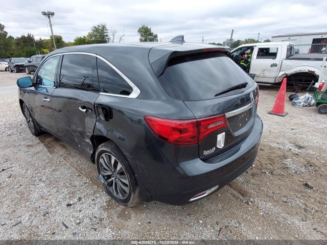 2016 ACURA MDX 5FRYD4H45GB027324 Photo 2