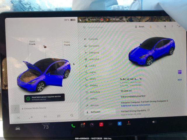 2020 TESLA MODEL Y 5YJYGDEE1LF047831 Photo 6