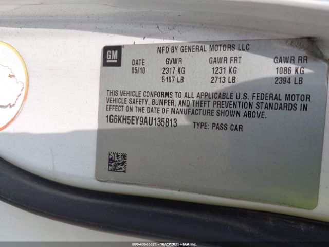 2010 CADILLAC DTS 1G6KH5EY9AU135813 Photo 8