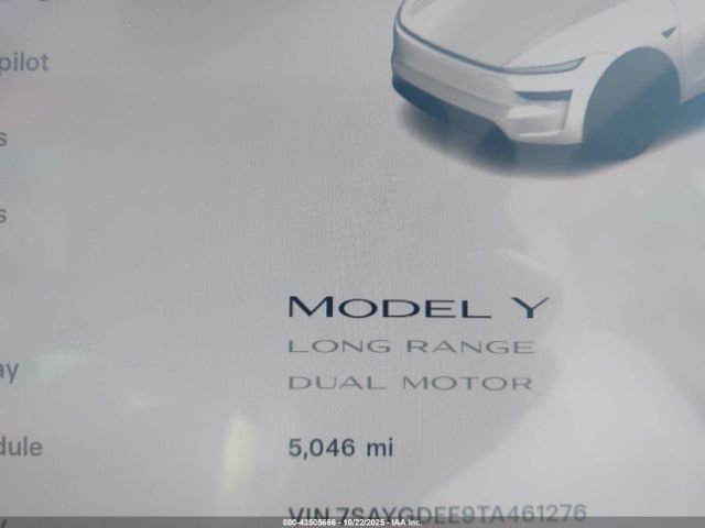 2026 TESLA MODEL Y 7SAYGDEE9TA461276 Photo 6