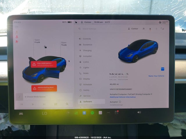 2021 TESLA MODEL 3 5YJ3E1EB9MF848867 Photo 6