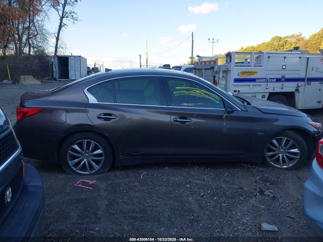 Продажа на аукционе авто 2017 Infiniti Q50 3.0t Premium, vin: JN1EV7AR6HM833788, номер лота: 43506154