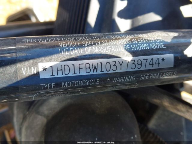 2003 HARLEY-DAVIDSON FLHRI 1HD1FBW103Y739744 Photo 9