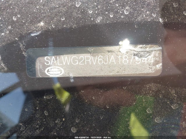 2018 LAND ROVER RANGE ROVER SPORT SALWG2RV6JA187944 Photo 8