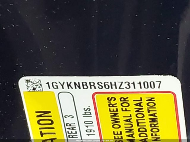 2017 CADILLAC XT5 1GYKNBRS6HZ311007 Photo 8