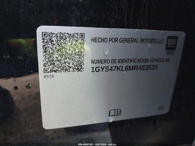 2021 CADILLAC ESCALADE 1GYS47KL6MR483535 Photo 8