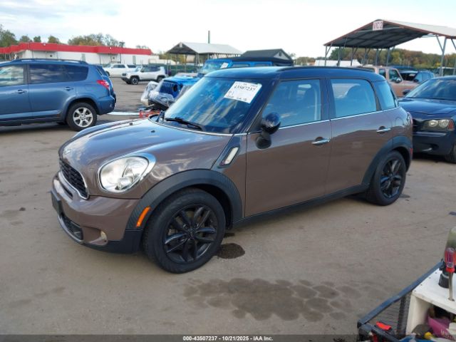 2012 MINI COOPER S COUNTRYMAN WMWZC3C50CWL81838 Photo 1