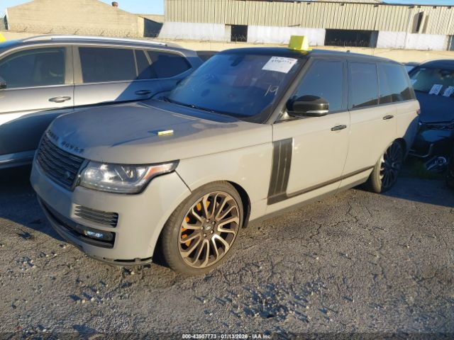2016 LAND ROVER RANGE ROVER SALGS2VF1GA256047 Photo 1