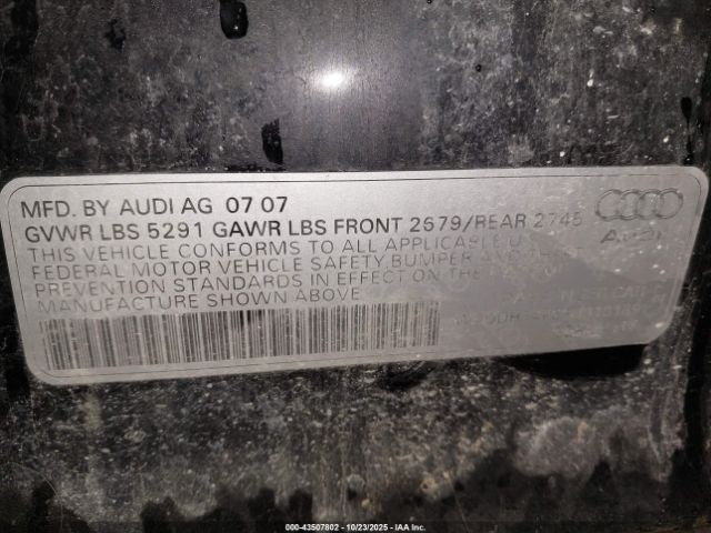 2008 AUDI A6 WAUDH74F68N018189 Photo 8