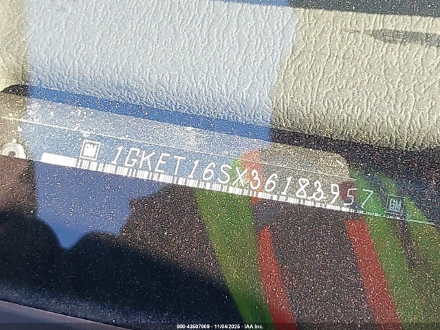 Aukcja sprzedaży 2003 Gmc Envoy Xl Sle, vin: 1GKET16SX36183957, numer aukcji: 43507909