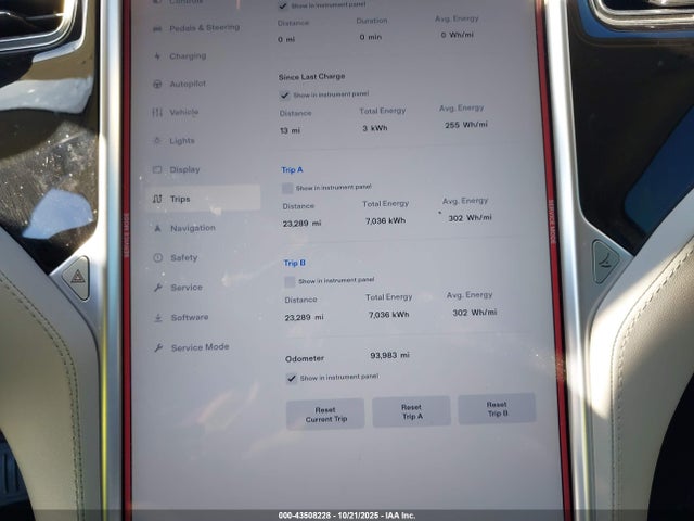 2015 TESLA MODEL S 5YJSA1H1XFFP72590 Photo 6