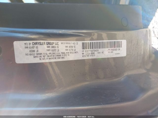 2013 FIAT 500 3C3CFFFH2DT554570 Photo 8