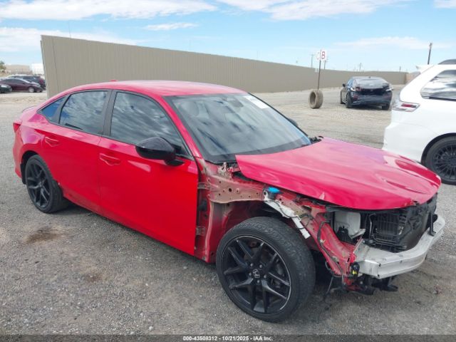 2022 HONDA CIVIC 2HGFE2F54NH543995