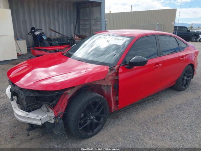 2022 HONDA CIVIC 2HGFE2F54NH543995 Photo 1