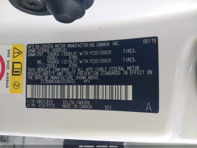 2019 LEXUS RX 450H 2T2BGMCA8KC039455 Photo 8