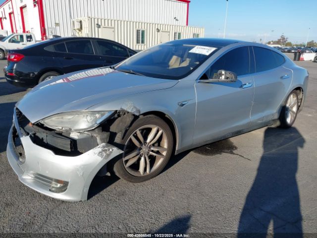 2014 TESLA MODEL S 5YJSA1H12EFP41462 Photo 1