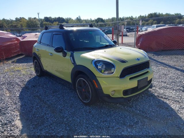 2012 MINI COOPER S COUNTRYMAN WMWZC3C53CWL86144 Photo 0