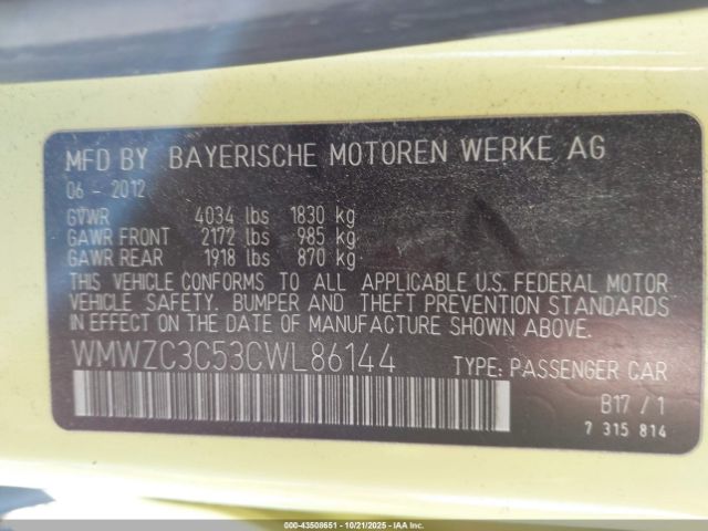 2012 MINI COOPER S COUNTRYMAN WMWZC3C53CWL86144 Photo 8